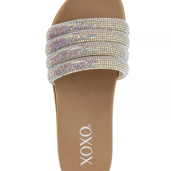 XOXO Jolee Rhinestone Sandals - Picture 2 of 8